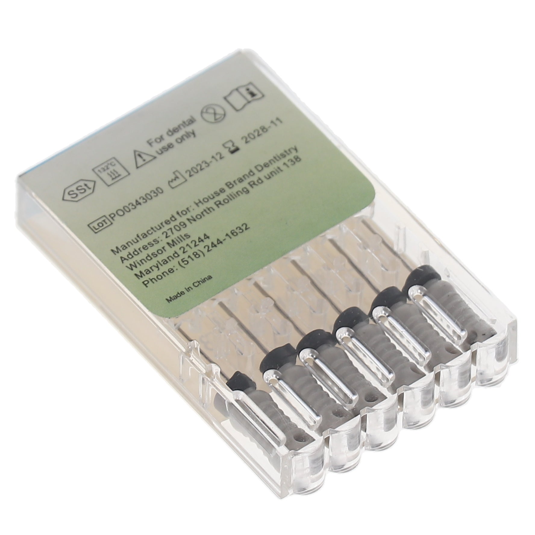 House Brand Dentistry 400482 HSB Hedstrom Endodontic Files Stainless Steel 31mm #08 Grey 6/Pk House Brand Dentistry 400482 HSB Hedstrom Endodontic Files Stainless Steel 31mm #08 Grey 6/Pk